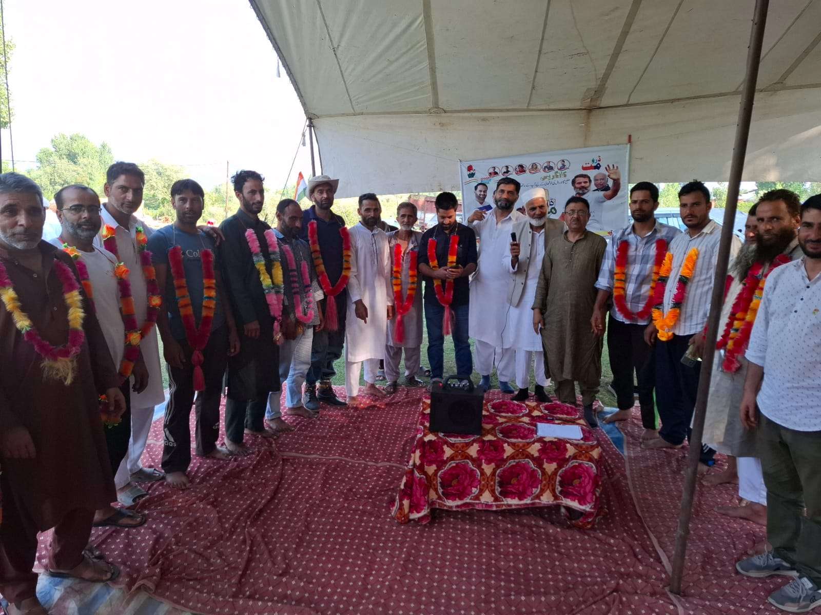 District Congress Committee Ganderbal Launched Visit my Village Program