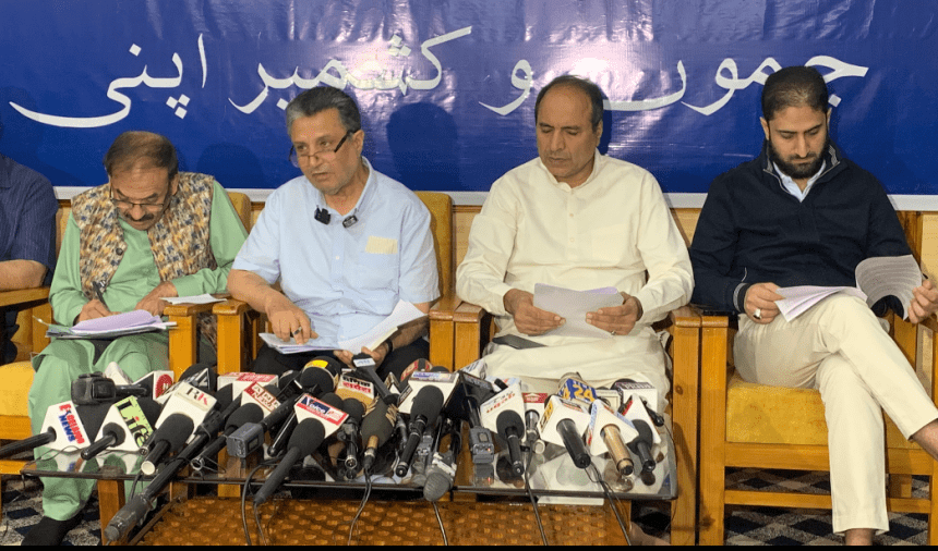 In poll manifesto, J&K Apni Party promises statehood restoration, 500 units free electricity in winter