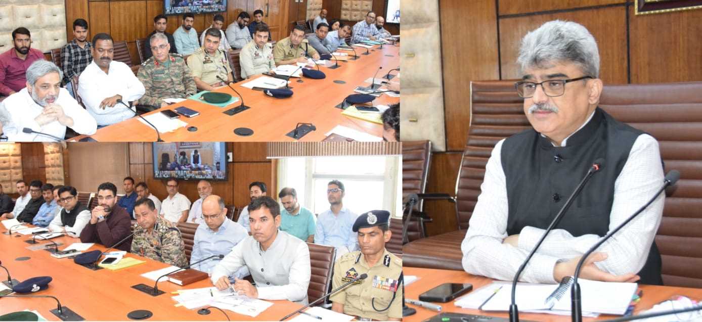 Atal Dulloo chairs high-level flood preparedness meet of J&K