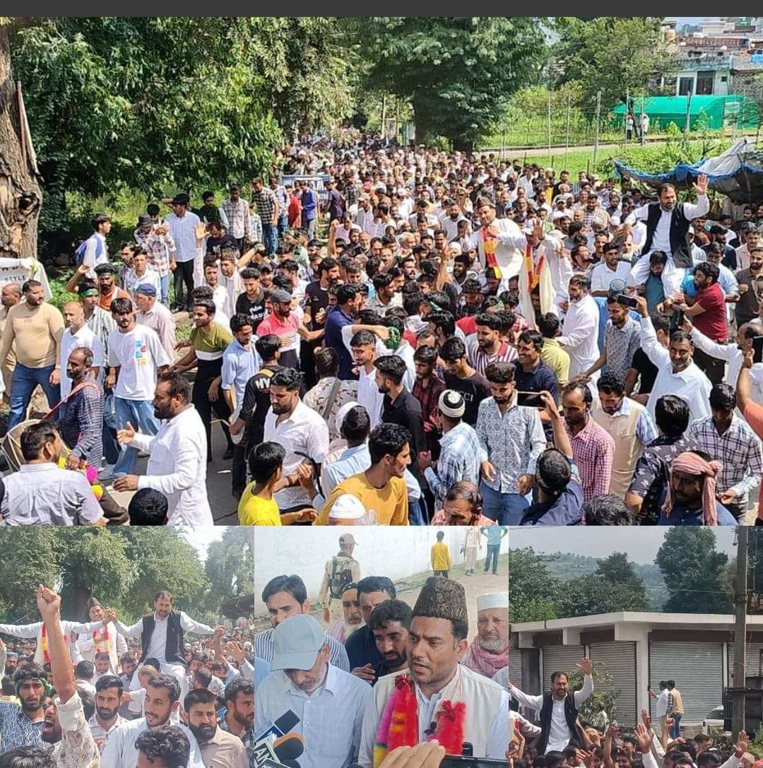 PDP candidate Advocate Nadeem Rafiq Hussain Khan file nomination paper