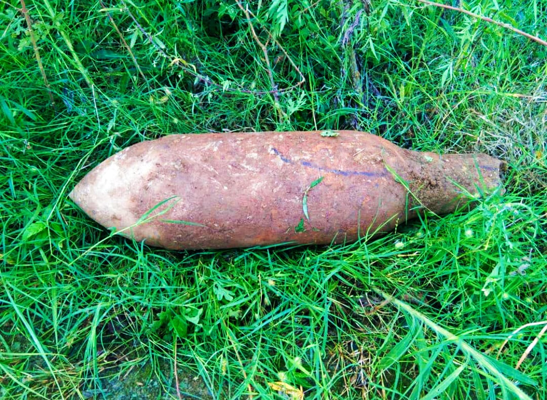 Rusted Shell Recovered In Rajouri