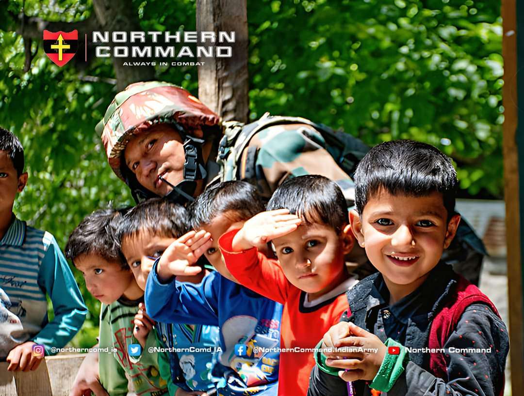 Peace is the word coined with new wrappers and the Indian Army Northern Commend front liners who are making the emblems of peace fly all over Jammu and Kashmir’