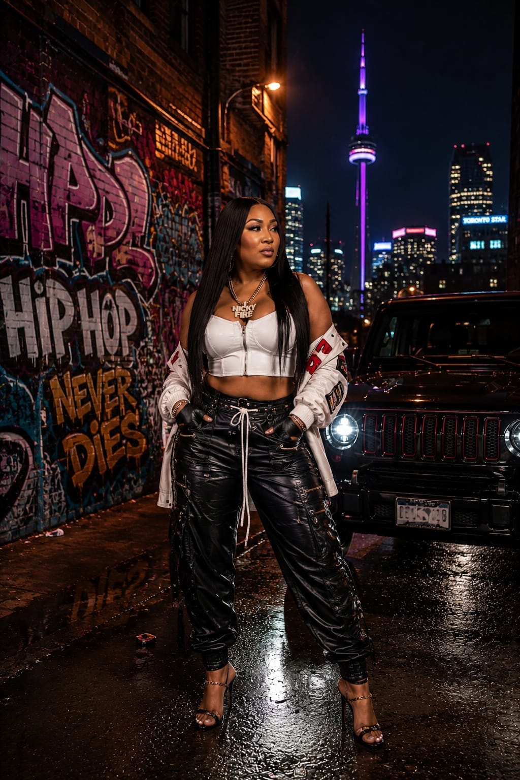 NICKY FIRE ISN’T CHASING THE DREAM. SHE’S BECOMING IT.
